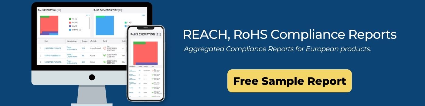 Rohs REACH Sample Report