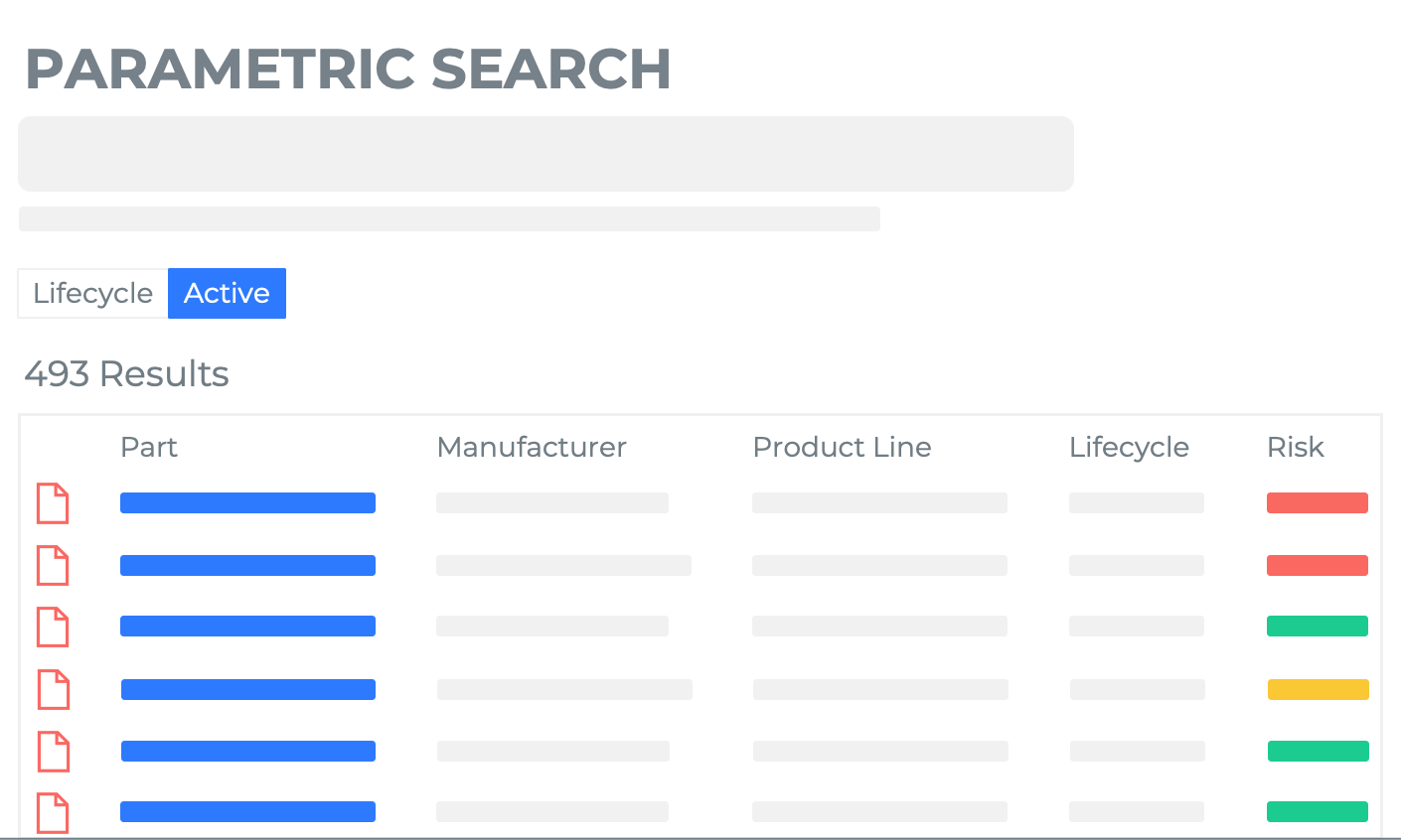 Save Time with Parametric Search