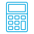 calculator blue