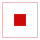 cadre carré rouge